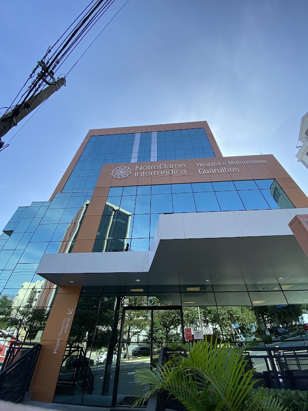Entrada do Pronto-Socorro Infantil — Hospital Guarulhos