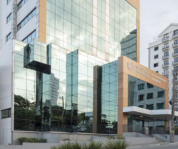 Vista externa do Hospital e Maternidade Guarulhos